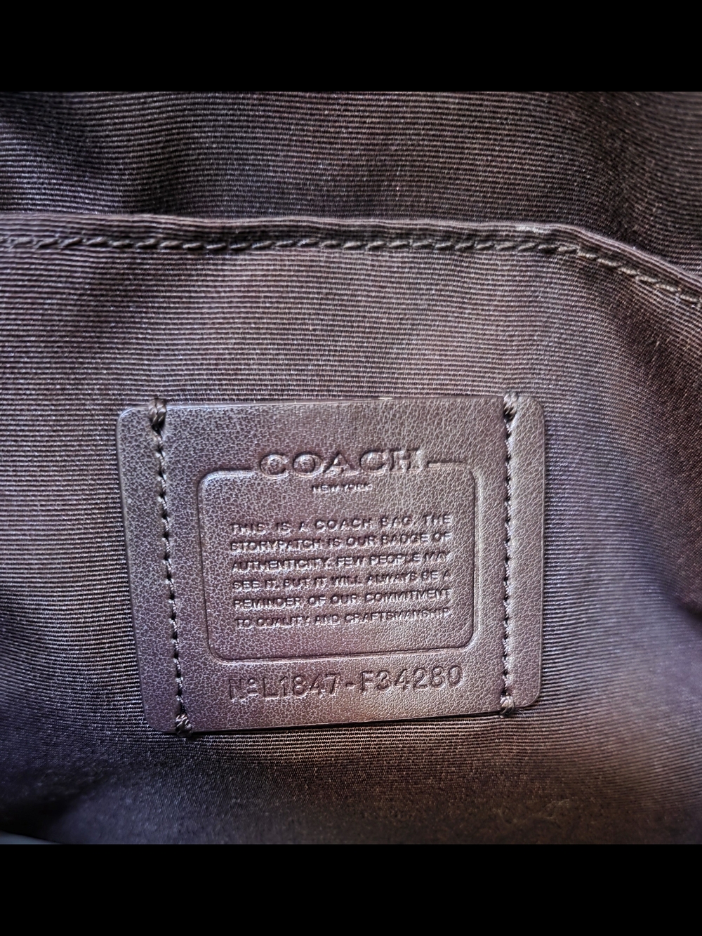 Coach Signature Exotic Emma Satchel - Picture 8 of 8